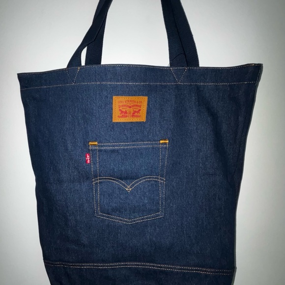 Levi's Handbags - Levi's Classic Blue Denim BACK POCKET TOTE